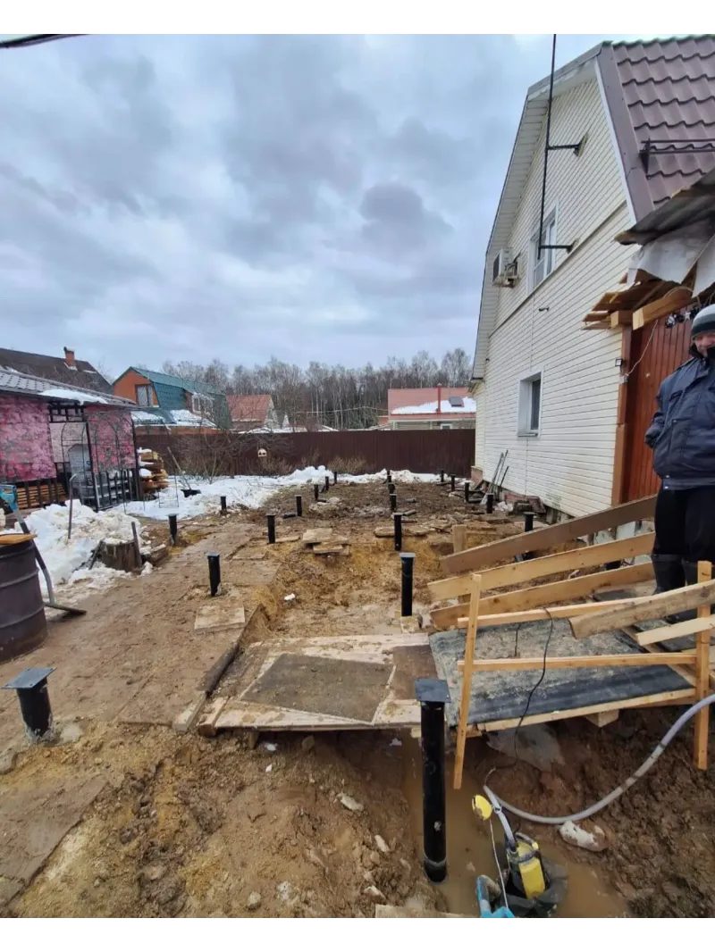 Винтовая свая 76 х 2000